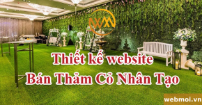 Thiết kế website Bán Thảm Cỏ Nhân Tạo