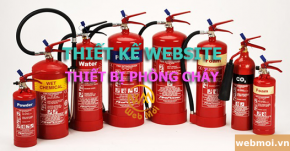 Thiết kế website Bán Thiết bị Phòng cháy, Chữa cháy