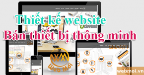 Thiết kế website Bán thiết bị thông minh