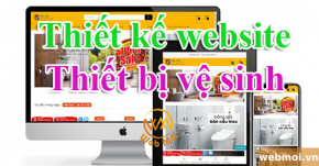 Thiết kế website Bán Thiết bị vệ sinh