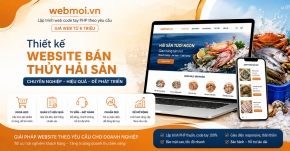 Thiết kế website Bán Thủy Hải Sản