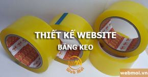 Thiết kế website Băng keo