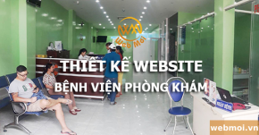 Thiết kế website Bệnh viện - Phòng khám