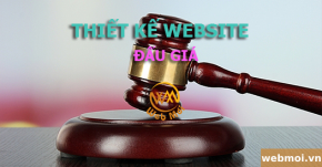 Thiết kế website Công Ty Đấu giá - Đấu thầu, Mua bán trực tuyến