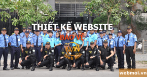 Thiết kế website Công Ty Dịch vụ Bảo Vệ, Vệ sĩ