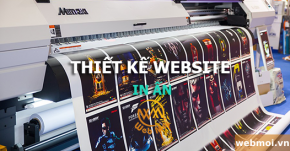 Thiết kế website Công ty In Ấn, Dịch vụ Thiết kế In Ấn
