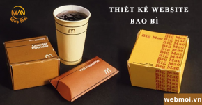 Thiết kế website Công ty sản xuất Bao bì, Thiết kế, In ấn Bao bì