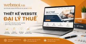 Thiết kế website Đại lý thuế