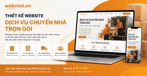 Thiết kế website Dịch vụ Chuyển nhà Trọn gói