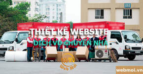 Thiết kế website Dịch vụ Chuyển nhà Trọn gói