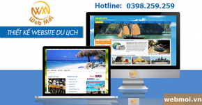 Thiết kế website Dịch vụ Du lịch, Tour Du lịch, Lữ hành