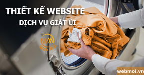 Thiết kế website Dịch vụ giặt ủi