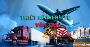 Thiết kế website Dịch vụ Vận tải, Vận chuyển Logistics
