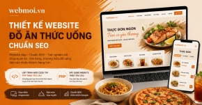 Thiết kế website Đồ ăn - Thức uống