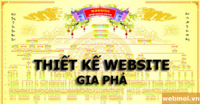 Thiết kế website Gia phả