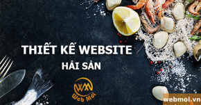 Thiết kế website Bán Thủy Hải Sản
