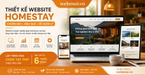 Thiết kế website Homestay