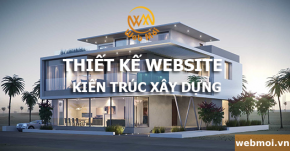 Thiết kế website Kiến trúc xây dựng
