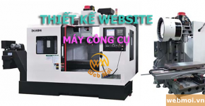 Thiết kế website Máy công cụ