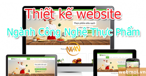 Thiết kế website Ngành Công Nghệ Thực Phẩm