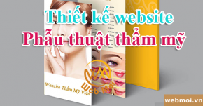 Thiết kế website Phẫu thuật thẩm mỹ