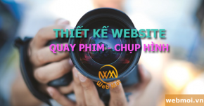 Thiết kế website Quay phim - Chụp hình