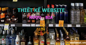 Thiết kế website Rượu - Bia