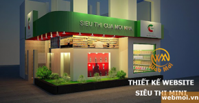 Thiết kế website Siêu thị Mini
