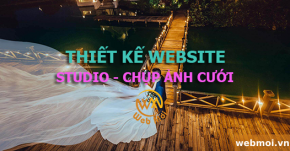 Thiết kế website Studio -  Chụp ảnh cưới