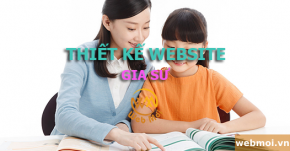 Thiết kế website Trung Tâm Gia sư, Dạy kèm học viên