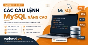 Các câu lệnh MySQL nâng cao