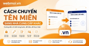 Cách chuyển tên miền sang nhà cung cấp khác