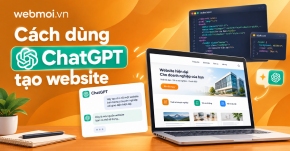 Cách dùng ChatGPT tạo website