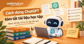 Cách dùng ChatGPT tóm tắt tài liệu học tập