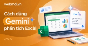 Cách dùng Gemini phân tích Excel