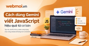 Cách dùng Gemini viết JavaScript