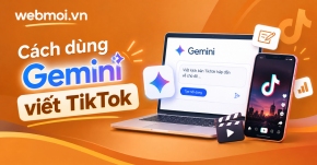 Cách dùng Gemini viết TikTok