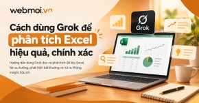 Cách dùng Grok để phân tích Excel