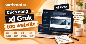 Cách dùng Grok tạo website