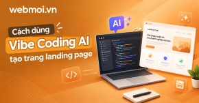 Cách dùng Vibe Coding AI tạo trang landing page