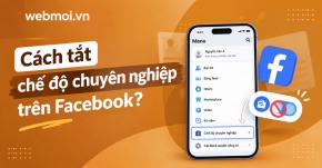 Cách tắt chế độ chuyên nghiệp trên Facebook?