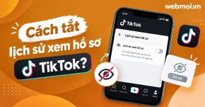 Cách tắt lịch sử xem hồ sơ TikTok?