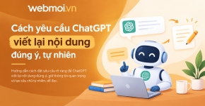 Cách yêu cầu ChatGPT viết lại nội dung