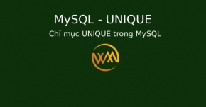 Chỉ mục UNIQUE trong MySQL
