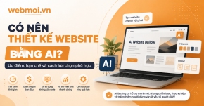 Có Nên Thiết Kế Website Bằng AI?