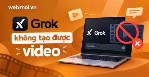 Grok không tạo được video
