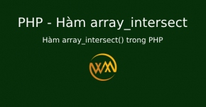 Hàm array_intersect() trong PHP