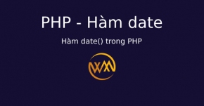 Hàm date() trong PHP