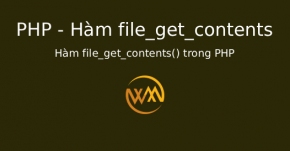 Hàm file_get_contents() trong PHP