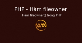 Hàm fileowner() trong PHP
